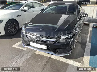 Photo 1 of 11: 2017 Mercedes-Benz C200 Cabriolet, VIN WDDWK4CB4HF574818 — Korean insurance auction