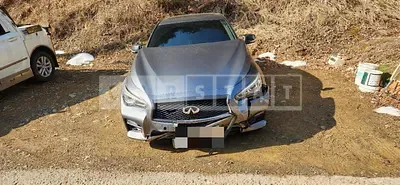 Photo 1 of 4: 2015 Infiniti Audi Q50S Hybrid, VIN JNKAV71EXFM540044 — Korean insurance auction