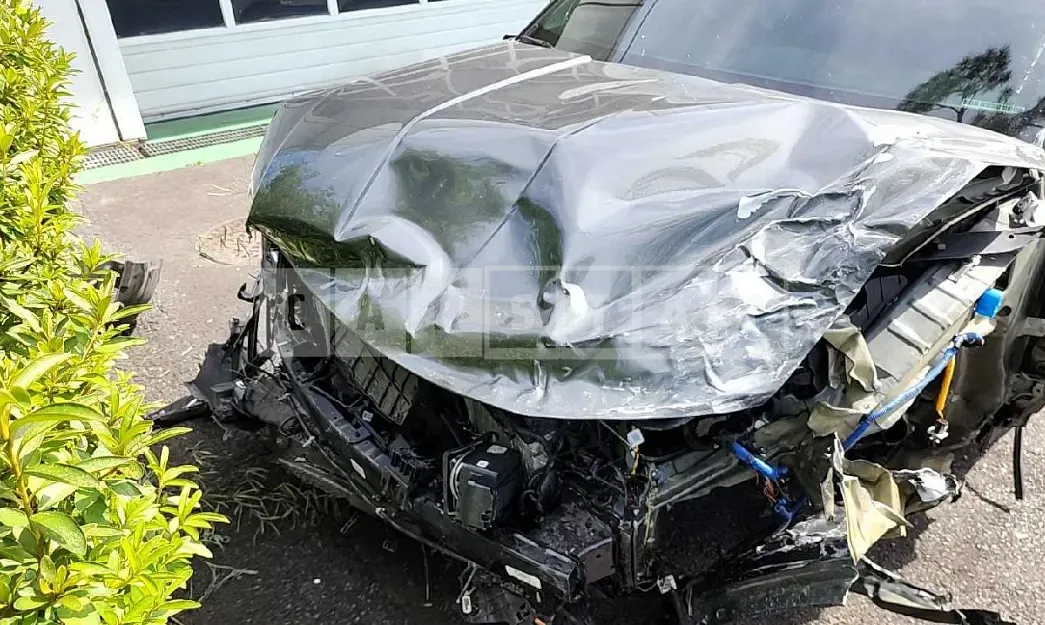 Photo 2 of 7: 2022 Hyundai Tucson, VIN KMHJE811BNU037113 — Korean insurance auction