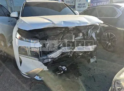 Photo 1 of 15: 2021 Hyundai Santa Fe — Korean insurance auction