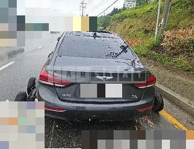 Photo 1 of 8: 2017 Genesis G80 — Korean insurance auction