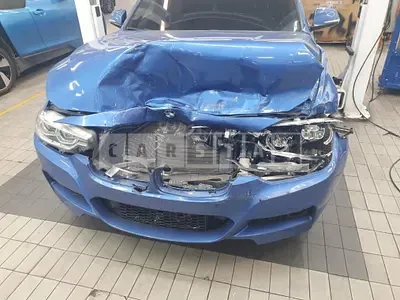 Photo 1 of 9: 2017 BMW 330i, VIN WBA8B9104HK704635 — Korean insurance auction