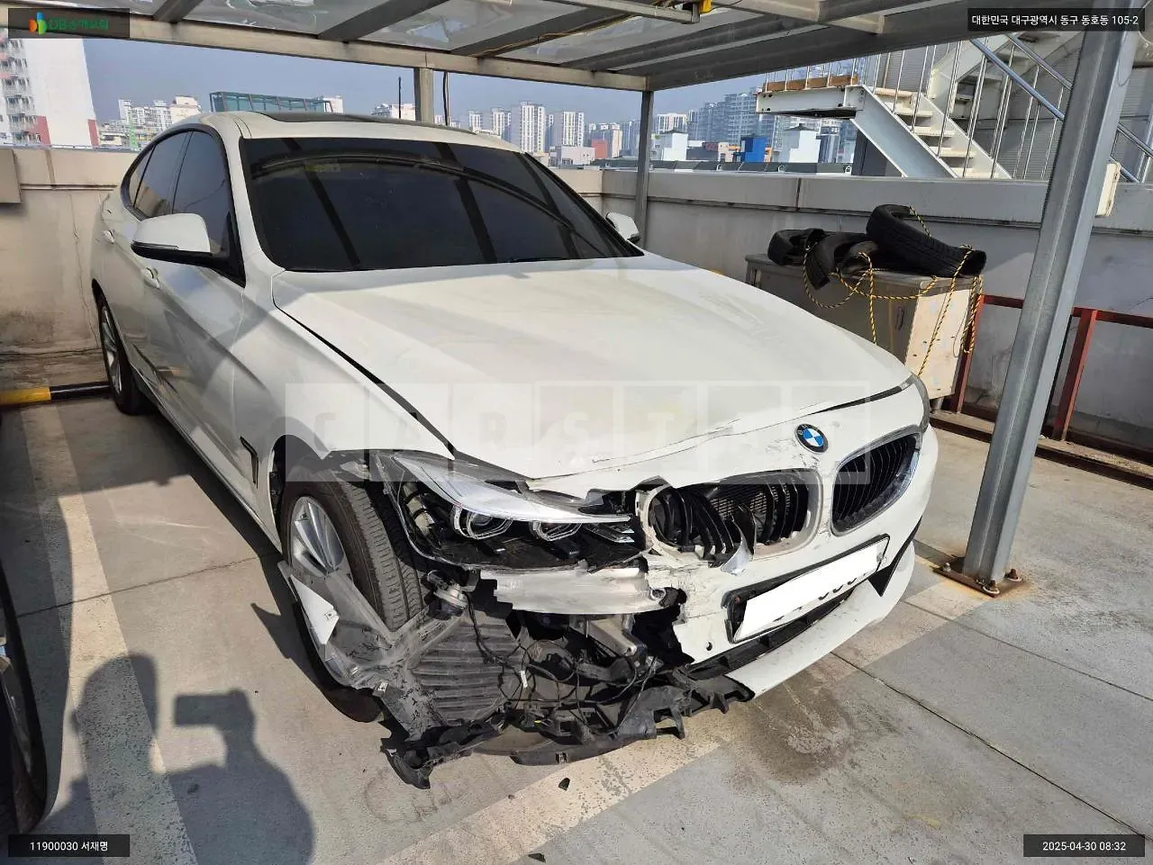 Photo 2 of 17: 2018 BMW 320d Gran Turismo xDrive, VIN WBA8T510XJB343312 — Korean insurance auction