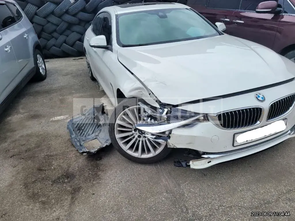 Photo 2 of 13: 2019 BMW 420d GranCoupe, VIN WBA4K3109KBP38346 — Korean insurance auction