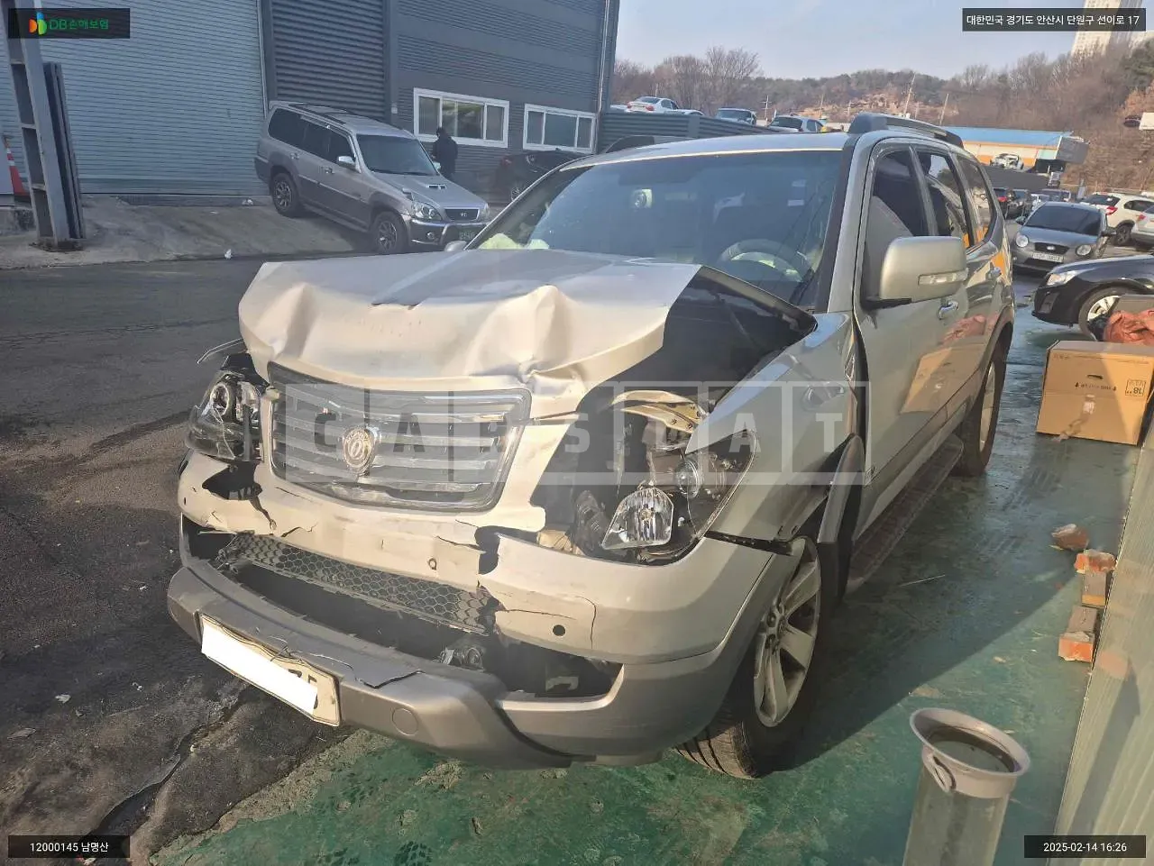 Photo 2 of 10: 2015 Kia Mojave, VIN KNAKN814BFA134480 — Korean insurance auction