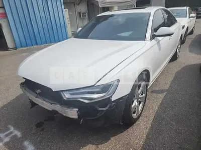 Photo 1 of 10: 2015 Audi A6 35 TDI, VIN WAUZZZ4G3FN042986 — Korean insurance auction