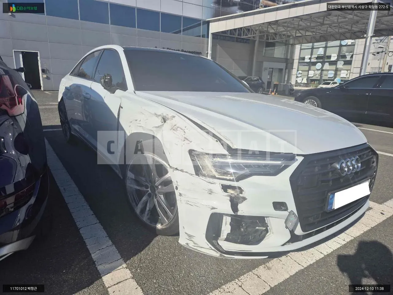 Photo 2 of 8: 2023 Audi A6 40 TDI, VIN WAUZZZF21PN007995 — Korean insurance auction