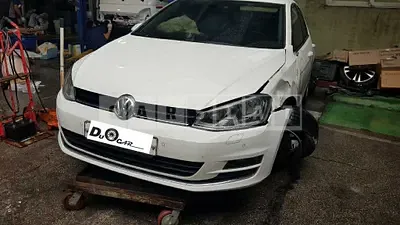 Photo 1 of 10: 2015 Volkswagen Golf 1.6 TDI BMT, VIN WVWZZZAUZFW284329 — Korean insurance auction