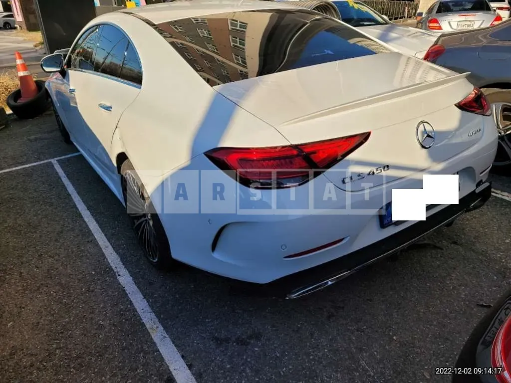 Photo 2 of 12: 2022 Mercedes-Benz CLS450 4Matic, VIN W1K2J5KB6NA106056 — Korean insurance auction