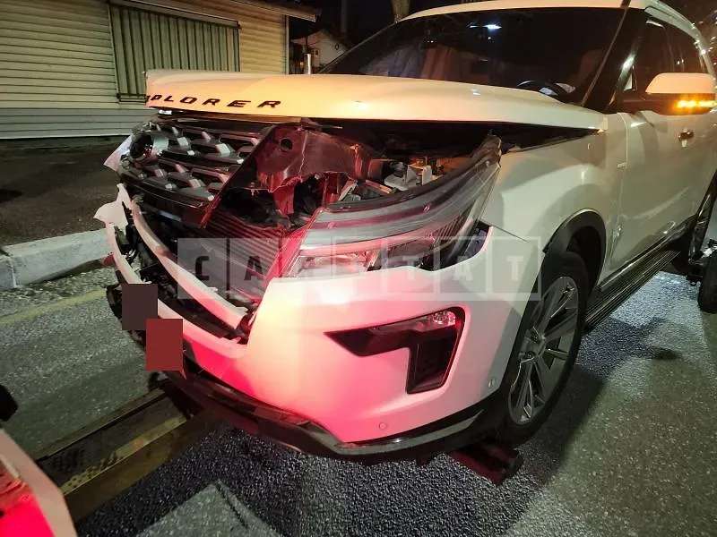 Photo 2 of 11: 2018 Ford Explorer 2.3 AWD — Korean insurance auction