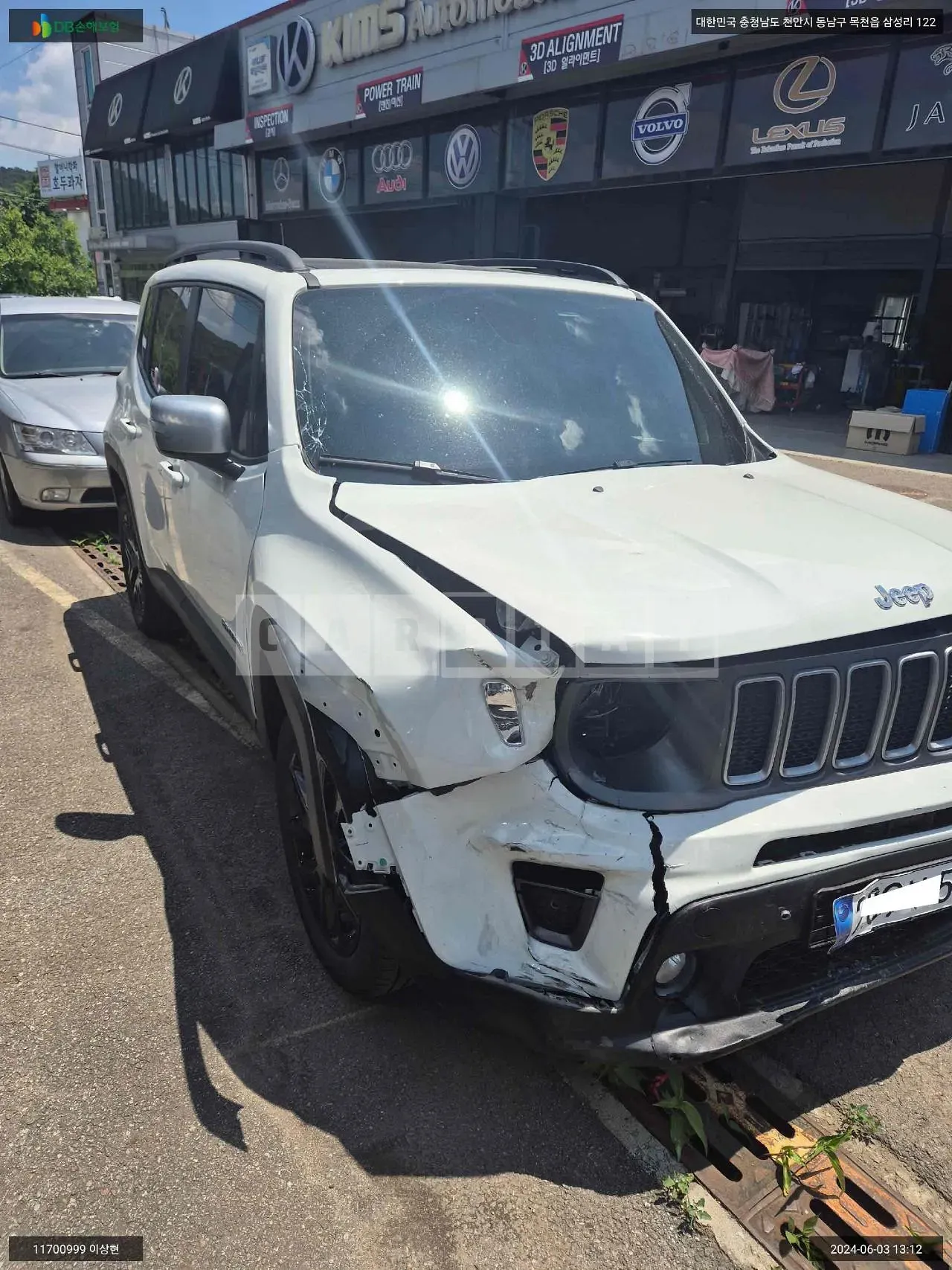 Photo 2 of 14: 2022 Jeep Renegade 1.3 FWD, VIN 1C4NJCD17NPN74956 — Korean insurance auction