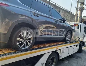 Photo 2 of 18: 2019 Hyundai Santa Fe, VIN KMHS281BBKU174440 — Korean insurance auction