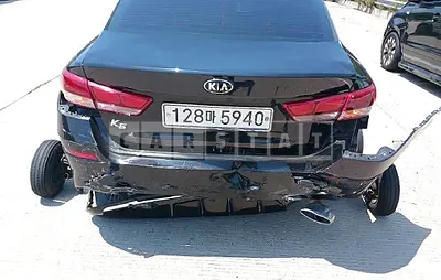 Photo 1 of 5: 2019 Kia K5, VIN KNAGS416BKA292910 — Korean insurance auction