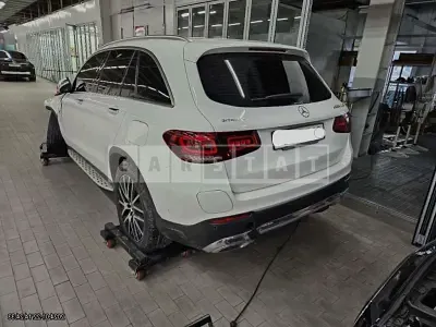 Photo 1 of 9: 2021 Mercedes-Benz GLC300 e 4Matic, VIN W1N0G5DB5MF874070 — Korean insurance auction
