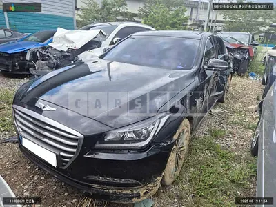 Photo 1 of 15: 2015 Hyundai Genesis, VIN KMHGL41DDGU128975 — Korean insurance auction
