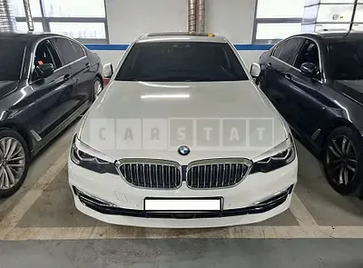 Photo 1 of 7: 2020 BMW 520i Luxury, VIN WBAJK910XLCD49574 — Korean insurance auction