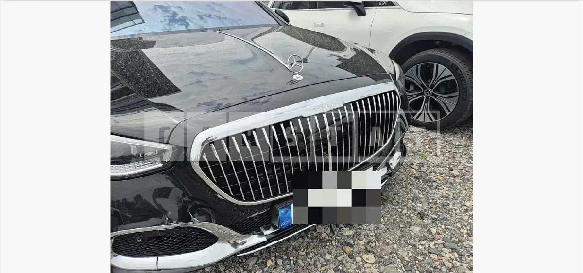Photo 2 of 7: 2022 Mercedes-Benz (parts) Maybach Light, Front Grille — Korean insurance auction