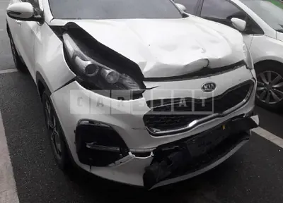 Photo 1 of 17: 2021 Kia Sportage, VIN KNAPN813BMK924179 — Korean insurance auction