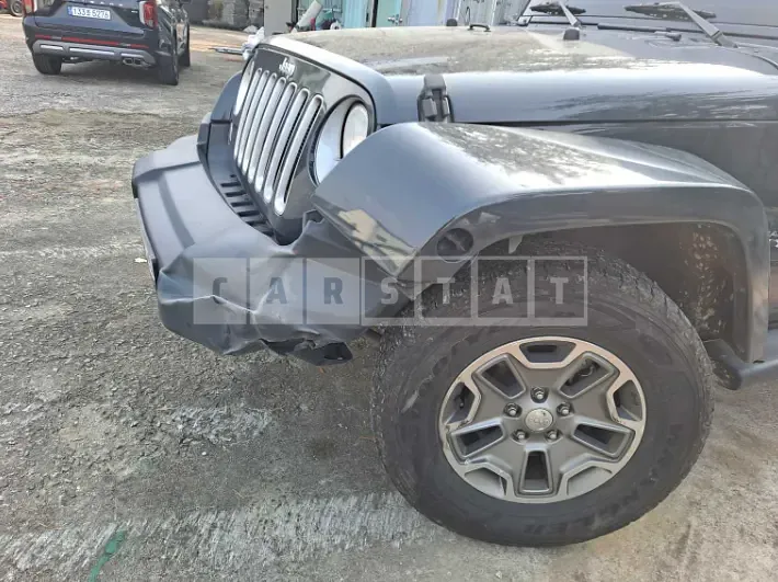 Photo 2 of 2: 2016 Jeep Zip Wrangler 3.6 Sahara, VIN 1C4HJWEG1GL313169 — Korean insurance auction