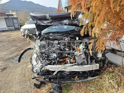 Photo 1 of 24: 2021 Hyundai Santa Fe Hybrid, VIN KMHS2811DNU019888 — Korean insurance auction