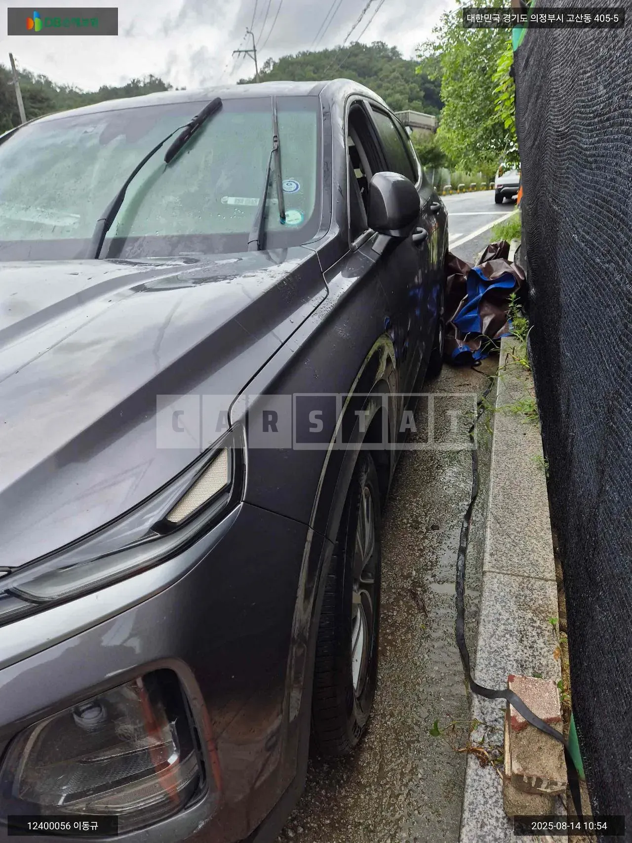 Photo 2 of 31: 2018 Hyundai Santa Fe, VIN KMHS281BBKU031054 — Korean insurance auction