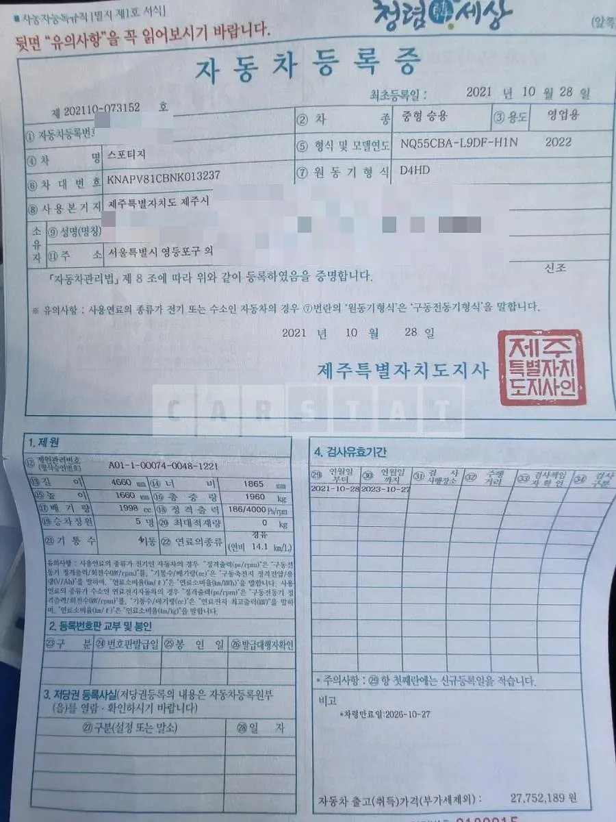 Photo 2 of 20: 2021 Kia Sportage 2.0, VIN KNAPV81CBNK013237 — Korean insurance auction