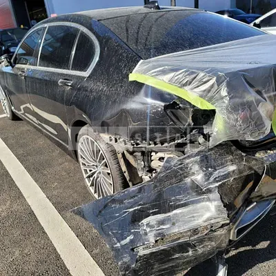Photo 1 of 12: 2020 BMW 740Li xDrive, VIN WBA7T410XLCD46426 — Korean insurance auction