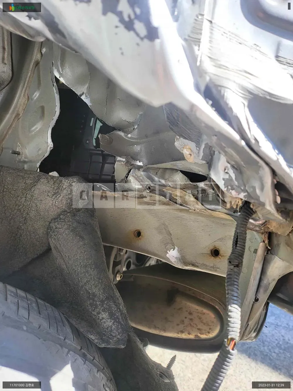 Photo 2 of 27: 2016 Hyundai Tucson, VIN KMHJ281ABHU251473 — Korean insurance auction