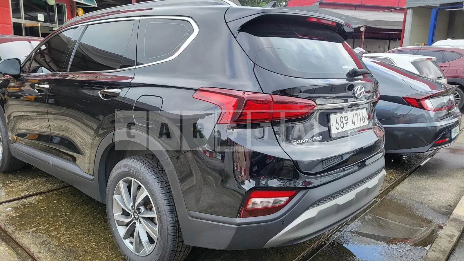 Photo 2 of 13: 2018 Hyundai Santa Fe TM 2.2, VIN KMHS281CBKU069742 — Korean insurance auction