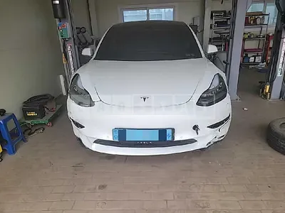 Photo 1 of 26: 2019 Tesla Model 3 Long Range, VIN 5YJ3E1EA0LF584654 — Korean insurance auction