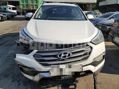 Photo 1 of 19: 2016 Hyundai Santa Fe 2.0 (4WD), VIN KMHSW81UDGU641469 — Korean insurance auction