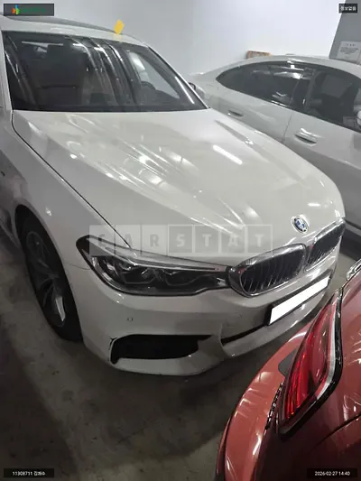 Photo 1 of 13: 2017 BMW 520d, VIN WBAJC3104HG925909 — Korean insurance auction