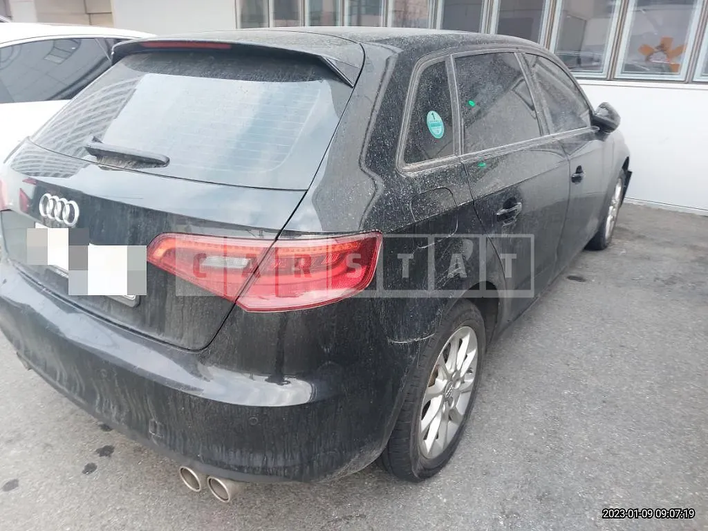 Photo 2 of 26: 2015 Audi A3 Sportback 25 TDI, VIN WAUZZZ8V3FA134907 — Korean insurance auction