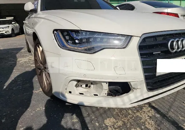 Photo 2 of 33: 2015 Audi A6 45 TDI quattro, VIN WAUZZZ4G4FN003985 — Korean insurance auction