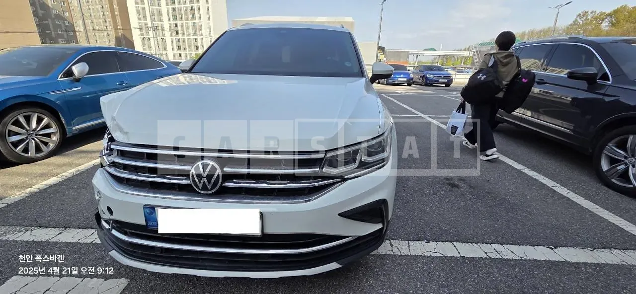 Photo 2 of 32: 2022 Volkswagen Tiguan 2.0 TDI, VIN WVGZZZ5NZNW010336 — Korean insurance auction