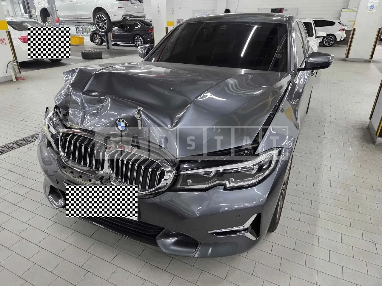 Photo 2 of 17: 2019 BMW 320d Luxury, VIN WBA5V5105KAJ53566 — Korean insurance auction