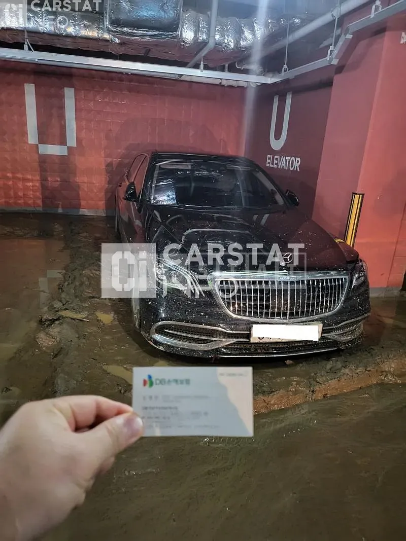 Photo 2 of 22: 2019 Mercedes-Benz S560L Mybach 4Matic, VIN KL90A4AFGKZ1PD001 — Korean insurance auction