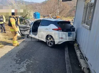 Photo 1 of 6: 2019 Nissan Leaf — Korean insurance auction