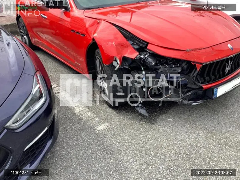 Photo 2 of 28: 2017 Maserati Ghibli Diesel, VIN ZAM57TSG7J1277149 — Korean insurance auction