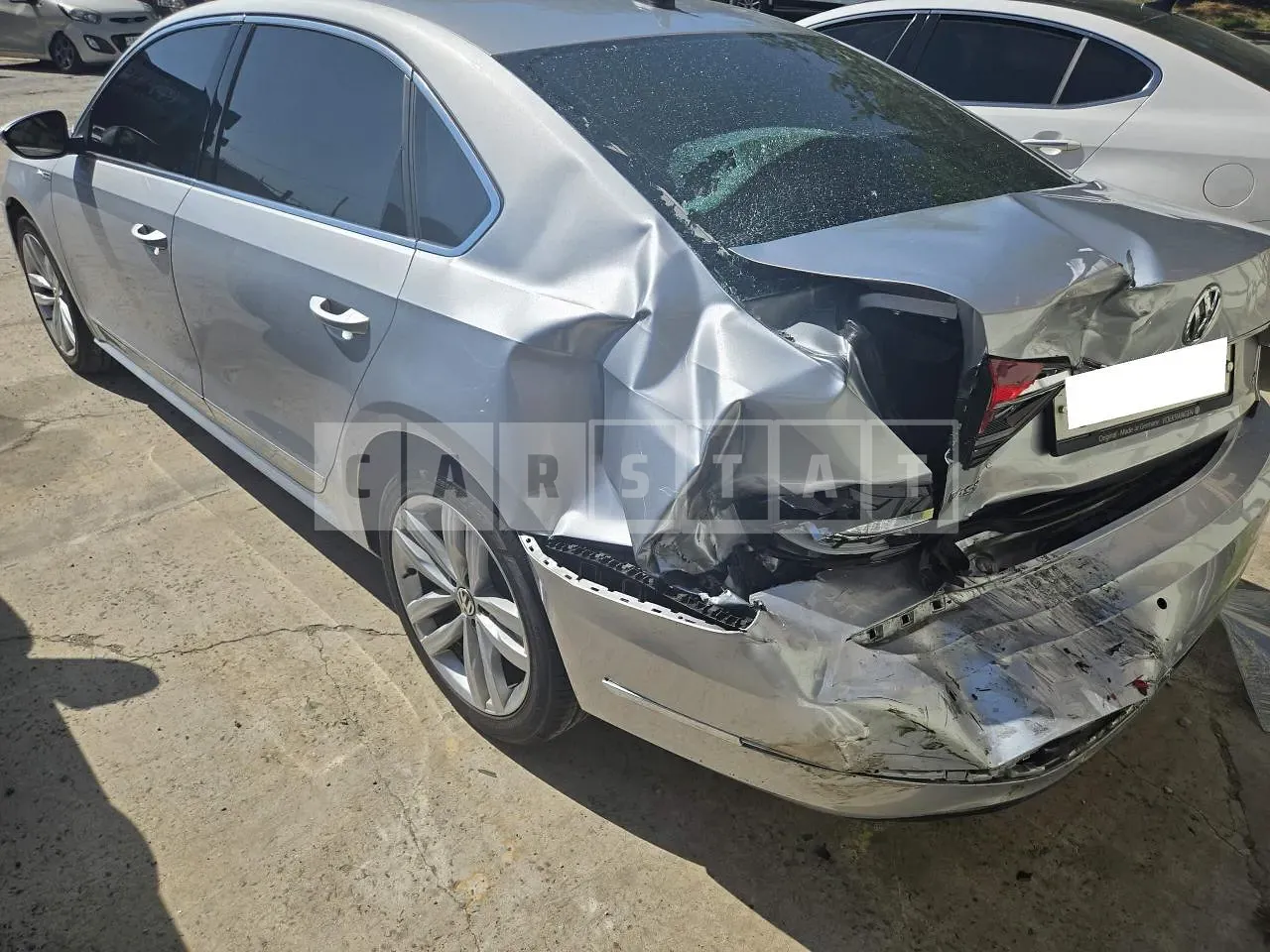 Photo 2 of 6: 2018 Volkswagen Passat 2.0 TSI, VIN 1VWZZZA3ZJC042393 — Korean insurance auction