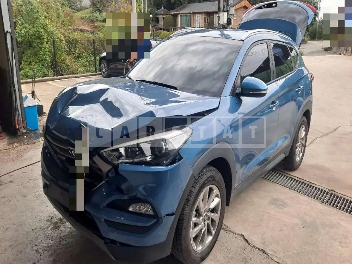 Photo 2 of 14: 2015 Hyundai Tucson TL Diesel, VIN KMHJ3815GGU022448 — Korean insurance auction