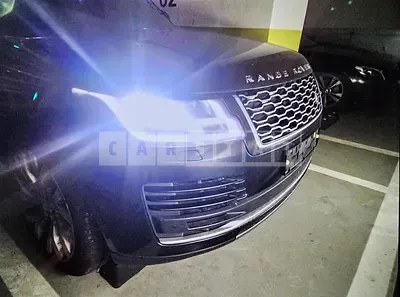 Photo 1 of 6: 2018 Land Rover Range Rover (4th Generation) 4.4 SDV8 Vogue Se, VIN SALGA2BJ8JA500831 — Korean insurance auction