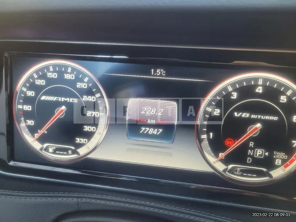 Photo 2 of 11: 2016 Mercedes-Benz AMG S63 4Matic L, VIN WDDUG7JBXGA269381 — Korean insurance auction