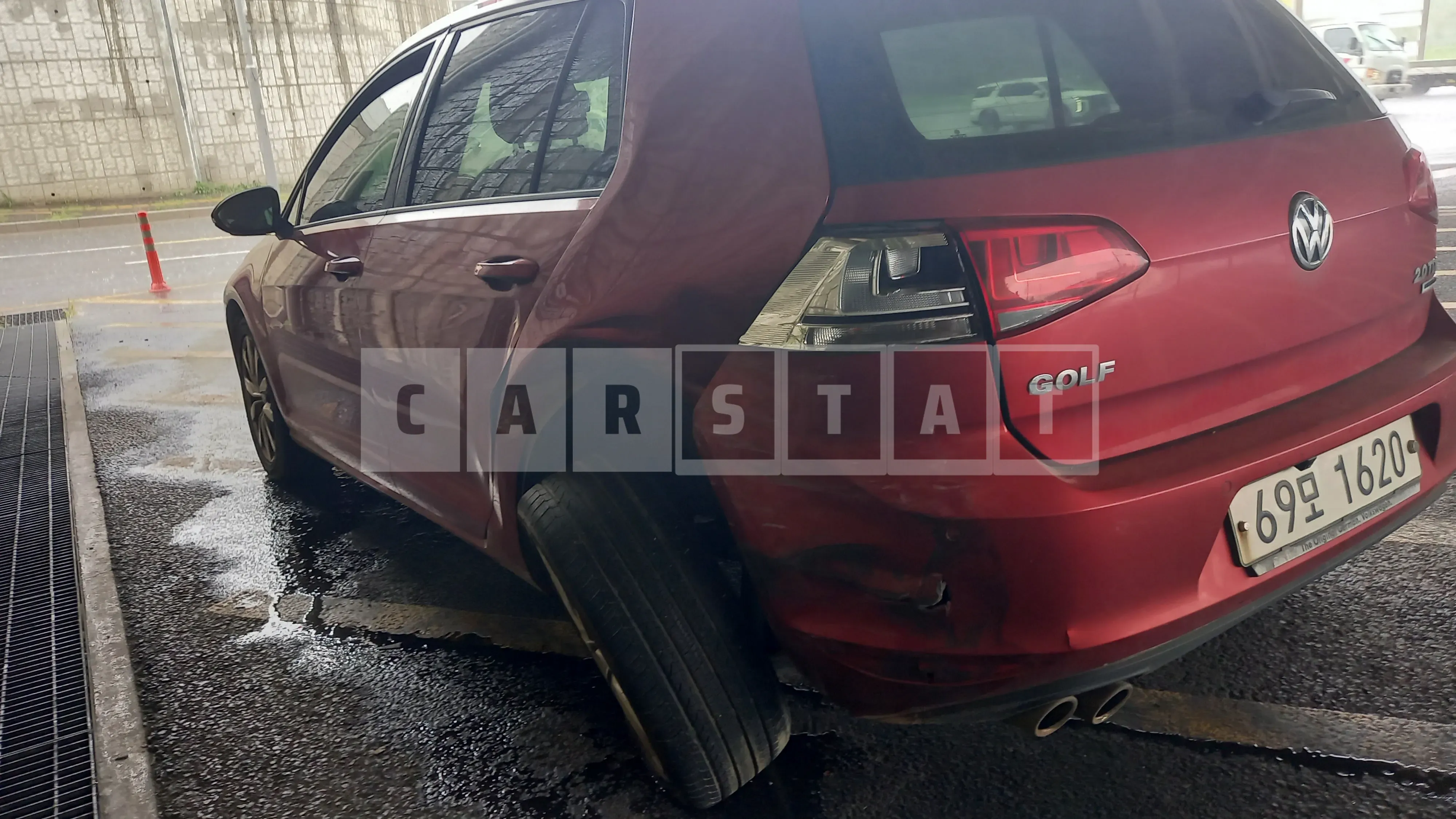 Photo 2 of 8: 2015 Volkswagen Golf 2.0 TDI BMT, VIN WVWZZZAUZFW143960 — Korean insurance auction