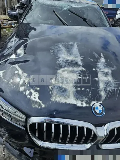 Photo 1 of 10: 2022 BMW 530e, VIN WBA51AG01NCK02346 — Korean insurance auction