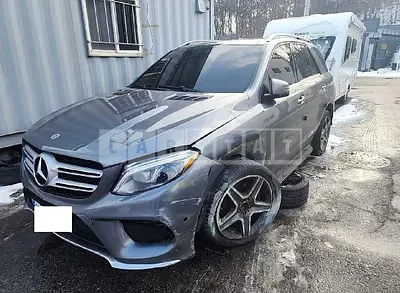 Photo 1 of 10: 2018 Mercedes-Benz GLE350d 4Matic, VIN WDCDA2EB7JB113190 — Korean insurance auction
