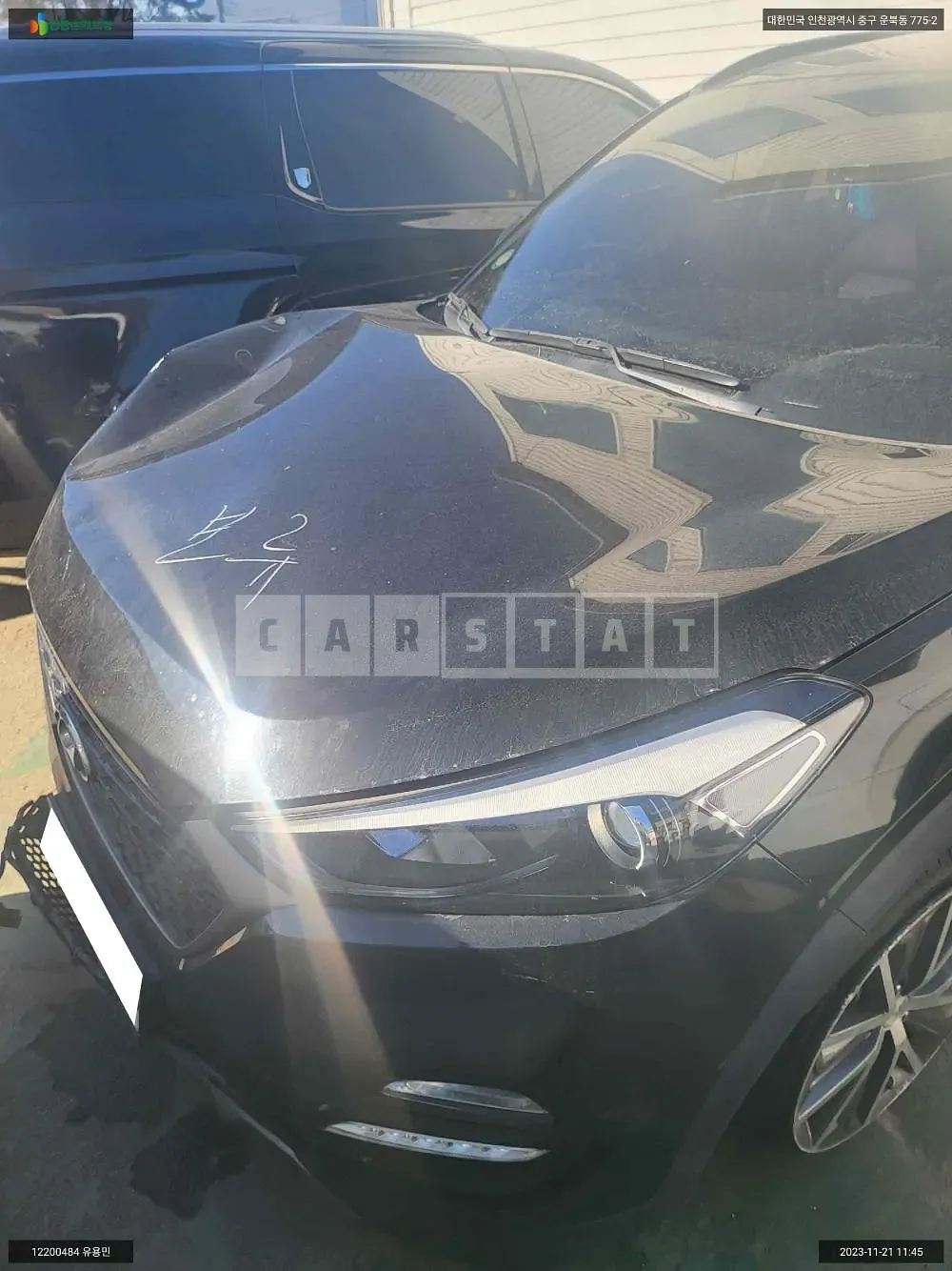 Photo 2 of 10: 2016 Hyundai Tucson, VIN KMHJ5815GHU250744 — Korean insurance auction
