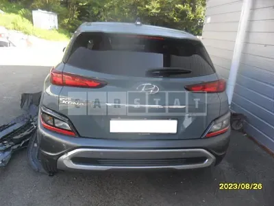 Photo 1 of 35: 2022 Hyundai Kona, VIN KMHK3813GNU866117 — Korean insurance auction