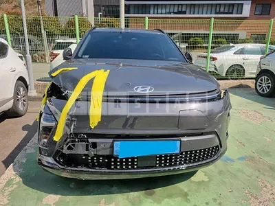Photo 1 of 8: 2023 Hyundai Kona Electric, VIN KMHHC816FPU000851 — Korean insurance auction