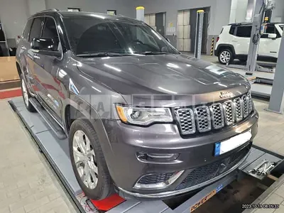 Photo 1 of 37: 2021 Jeep Straw Grand Cherokee, VIN 1C4RJFJG9MC745255 — Korean insurance auction